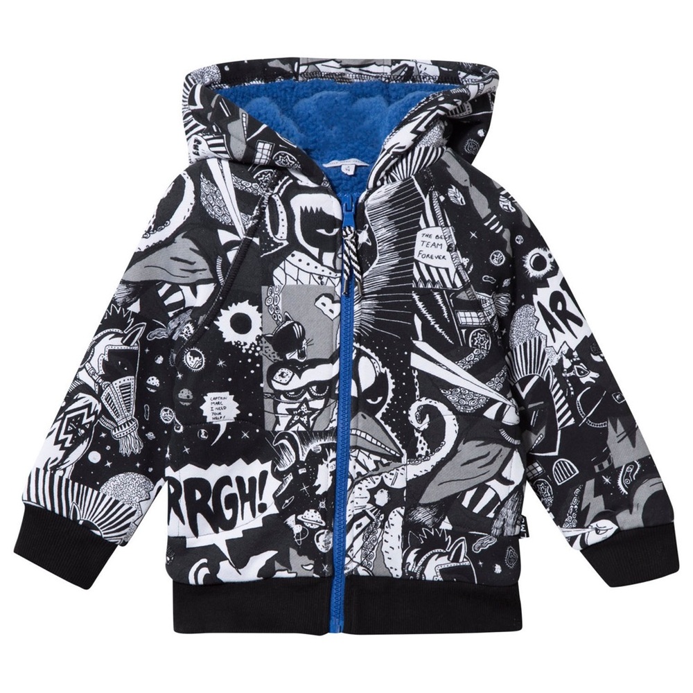 Little Marc Jacobs Boys  Zip Up Hoodie